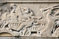 Relief of the Festival of Dionysus at the Kungliga Dramatiska Teatern in Stockholm