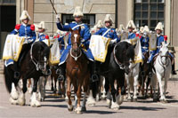 Changing of the Guards, Royal palace, Stockholm