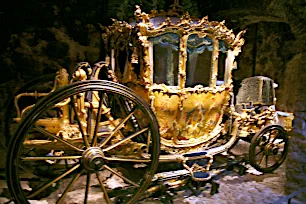 Royal Carriage at the Livrustkammaren in Stockholm