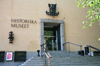 Entrance of the Historiska Museet, Stockholm