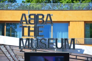 ABBA The Museum sign, Stockholm