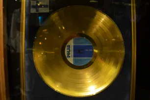 Gold record in ABBA The Museum, Stockholm