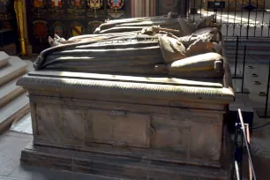 The tombs of Magnus Ladulås and Karl Knutsson in Riddarholmen Church