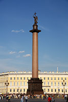 Alexander Column, Palace Square, St. Petersburg, Russia