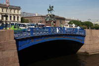Blue Bridge, St. Petersburg