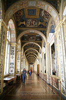 Hall in the Great Hermitage in St. Petersburg