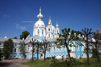 Smolny Monastery in St. Petersburg