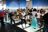 Glass Floor in the CN Tower's observatory