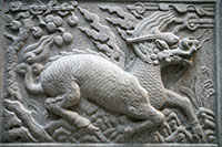 Chinese bas-relief, ROM, Toronto