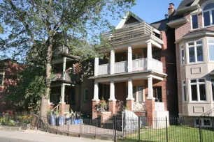 Cabbagetown houses, Toronto