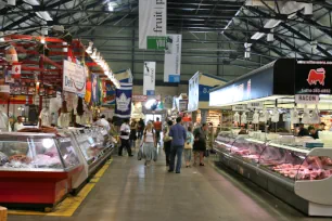 Inside the St. Lawrence Market, Toronto