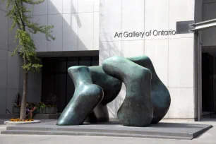 Large Two Forms, Henry Moore, Art Gallery of Ontario, Toront