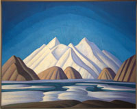 Baffin Island Mountains, Lawren Harris, Art Gallery of Ontario, Toronto