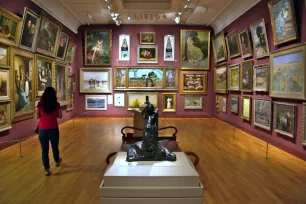 Gallery of paintings in the Art Gallery of Ontario in Toronto