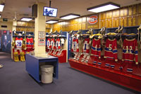 Dressing Room of the Montreal Canadiens, Hockey Hall of Fame, Toronto