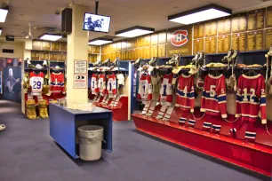 Dressing Room of the Montreal Canadiens, Hockey Hall of Fame, Toronto