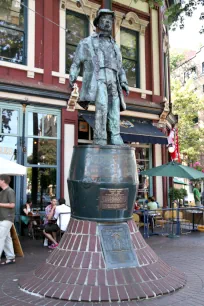 Gassy Jack Statue, Gastown, Vancouver