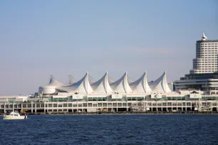 Canada Place seen from Stanley Park, Vancouver