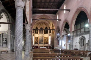 Interior of Madonna dell'Orto Church, Venice
