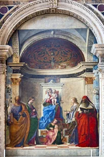 Madonna with child and saints, San Zaccaria, Venice