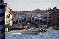 Rialto Bridge at the Grand Canal in Venice, Italy