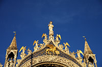 St. Mark and the angels, St. Mark's Basilica, Venice