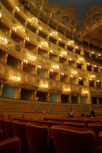 Interior of Teatro la Fenice, Venice
