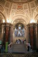 Interior of the Kunsthistorisches Museum in Vienna