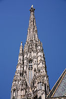 The south tower of the Stephansdom in Vienna
