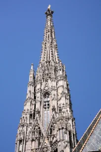 The south tower of the Stephansdom in Vienna