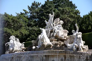 Neptune Fountain, Schönbrunn Park, Vienna
