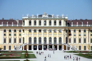 Central facade of the Schönbrunn Palace, Vienna