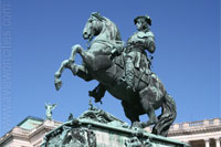 Statue of Eugène of Savoy, Heldenplatz, Vienna