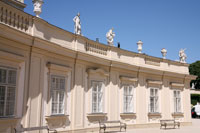 Courtyard wing at the Liechtenstein Palace in Vienna
