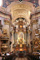 Interior of the Peterskirche, Vienna