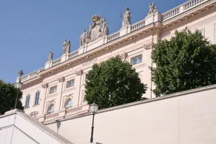 Facade of the Albertina Palace