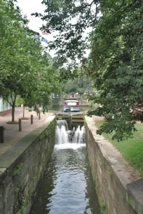 Lock at the C&O Canal in Washington, DC