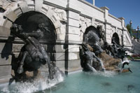 Court of Neptune Fountain, Library of Congress, Washington DC