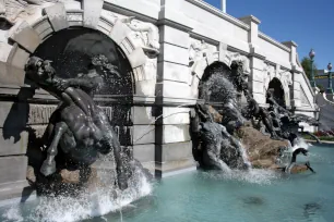 Court of Neptune Fountain, Library of Congress, Washington DC