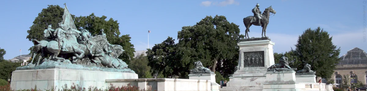 The Ulysses S. Grant Memorial in Washington, DC