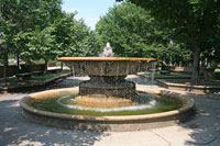 Fountain in Meridian Hill Park, Washington DC