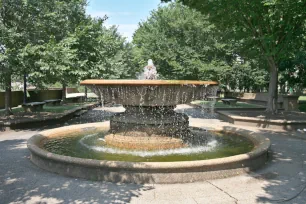 Fountain in Meridian Hill Park, Washington DC