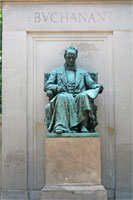 Statue of James Buchanan in Meridian Hill Park, Washington DC