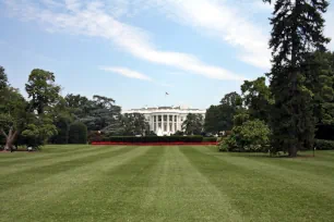 South lawn of the White House, Washington DC