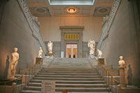 The Grand staircase of the Corcoran Gallery of Art in Washington, DC