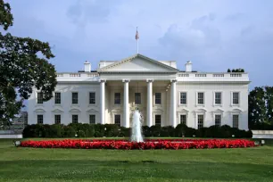 North facade of the White House, Washington DC