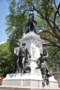 Statue of Lafayette, Lafayette Square, Washington DC