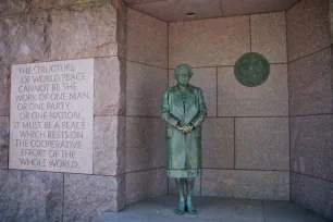 Eleanor Roosevelt, Franklin D. Roosevelt Memorial, Washington DC