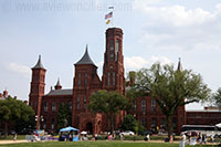 Smithsonian Castle seen from the Mall, Washington DC