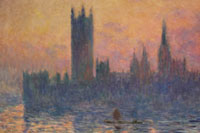 Houses of Parliament, Claude Monet, National Gallery of Art, Washington DC
